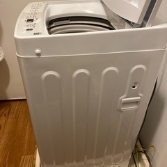 取引終了　洗濯機　2020年製　ハイアール　一人暮らしサイズの画像