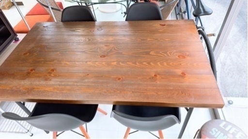 おしゃれなダイニング5点セット　家具 ダイニングセット