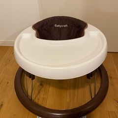 確定中【お届け応相談】歩行器baby craft ブラウンの画像