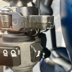 バイク用ヘルメットホルダーand買い物袋下げの画像
