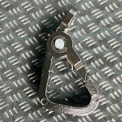 バイク用ヘルメットホルダーand買い物袋下げの画像