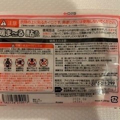 カイロ　1枚の画像