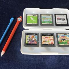ニンテンドーDS lite 本体 + ゲーム６種類(女の子向け)の画像