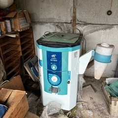 カンリウ工業 一回通し型精米機 モーター内蔵型 三相 200V ...