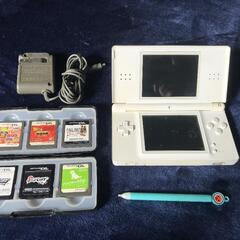 ニンテンドーDS lite 本体 + ゲーム６種類(男の子向け)