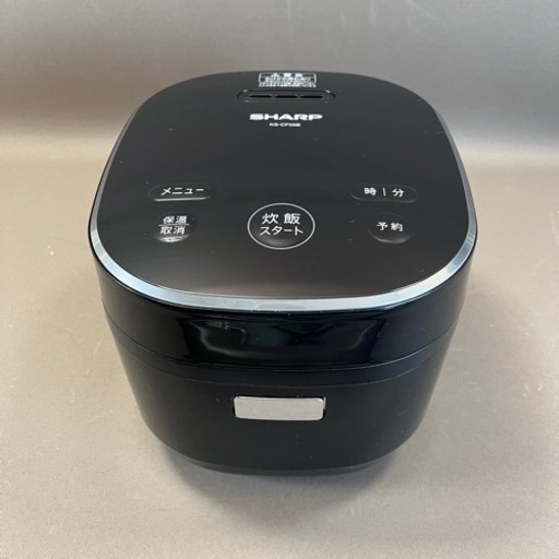 2021年製 SHARP KS-CF05B 3合炊き 炊飯器 ホワイト シャープ ジャー炊飯器 炊飯ジャー