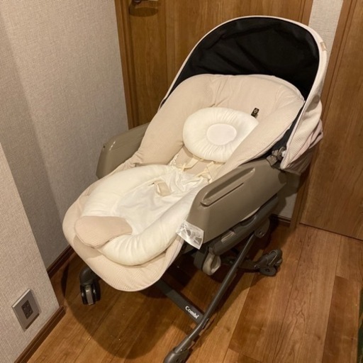 【本日限り値引き】コンビ 電動ネムリラ AUTO SWING BEDi Long スリープシェルEG+