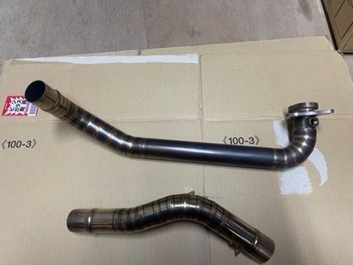 NC750Xエキゾーストパイプ