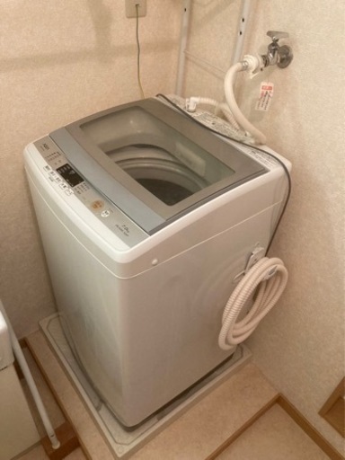 全自動洗濯機　AQUA  7.0kg家電.  取説付き　完動品　家電 洗濯機