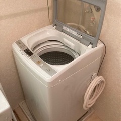 全自動洗濯機　AQUA  7.0kg家電.  取説付き　完動品　家電 洗濯機の画像