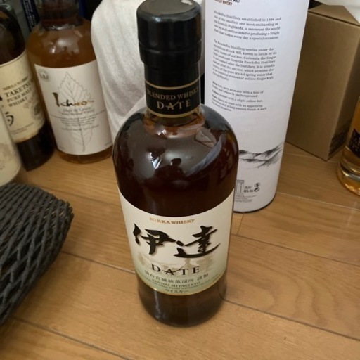 残り1本　伊達お酒 ウイスキー