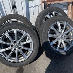 取引中クラウンのタイヤ、ホイール215/55r17