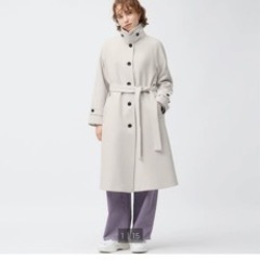 ユニクロ　UNIQLO コージーメルトンバルマカーンコート　Sサイズの画像