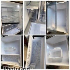 2021年製?AQUA 冷蔵庫 ウッドブラック AQR-V37K-K [4ドア /右開き