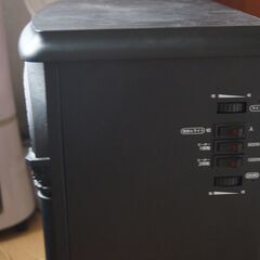 暖炉風レトロ　ファンヒーター　ジャンクの画像