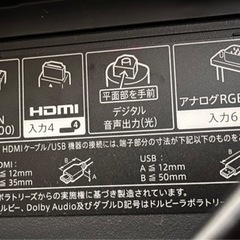 緊急！60V型　液晶テレビの画像