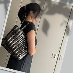 キラキラのワイヤーバッグレッスンの画像