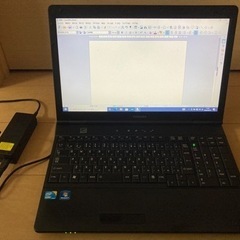 最終値下げ⭐️東芝 Windows10搭載ノートパソコン core i3搭載 起動時間24秒 Officeソフト搭載済み バッテリ駆動可能⭐️の画像