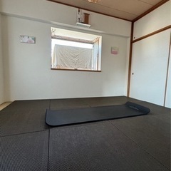 水拭きできる置き畳み