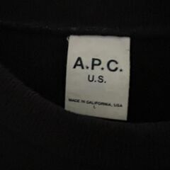 A.P.C アーペーセー ブラックスウェット★直接引取り限定★の画像