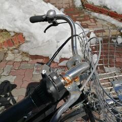 自転車 27インチ　ブラックの画像