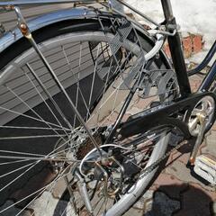 自転車 27インチ　ブラックの画像
