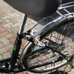 自転車 27インチ　ブラックの画像