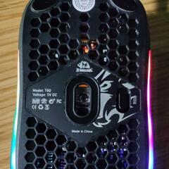 美品 ゲーミングマウス 5ボタン 有線 RGB 軽量 説明書 パッケージ有りの画像