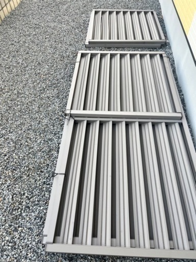 山善　アルミボーダーフェンス