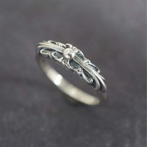 クロムハーツ/ベビークラシックフローラルリング