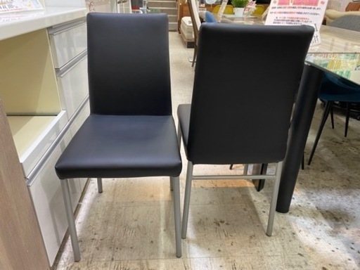 【愛品館 江戸川店 ダイニングセット】ガラストップ ダイニングテーブル5点セット ID:152-009084-007