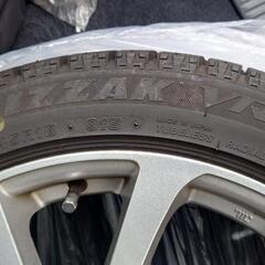 スタッドレスタイヤ 225/45R18 レヴォーグ ブリザックVRX ホイール付き