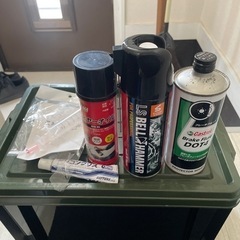バイク　メンテナンス用品セット　の画像