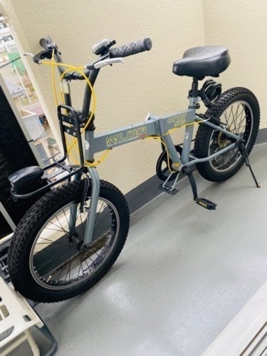 キャプテンスタッグ ファットバイク 20インチ 折り畳み bmx