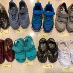 子供　スニーカー　靴　8足