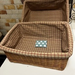 【交渉中】ラタンのカゴの画像