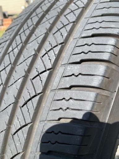 お値下げ致しました！　　235/60R18  アルミホイルタイヤ4本セット