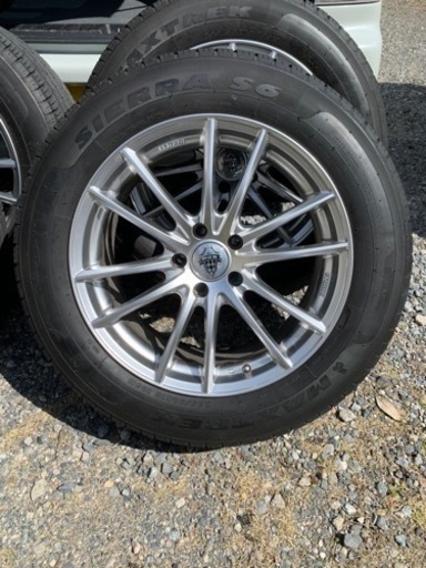 お値下げ致しました！　　235/60R18  アルミホイルタイヤ4本セット