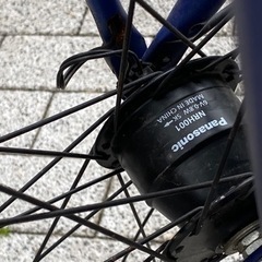 自転車 アシスト機能付き　27インチの画像