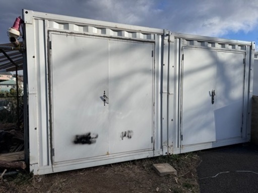 中古コンテナ　倉庫物置バイクガレージ 車庫　プレハブ