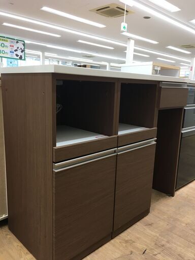 ★ジモティ割あり★ ニトリ　リガーレ キッチンボード  W120×D51×H86 クリーニング済み SJ5344