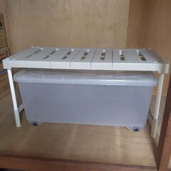 キャスター付収納ケース　の画像