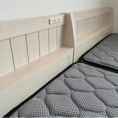 (交渉中)シングルベッドフレーム＋マットレス セット2組の画像
