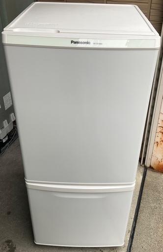 【RKGRE-311】特価！Panasonic/138L 2ドア冷凍冷蔵庫/NR-TB148W-HG/中古品/2016年製/当社より近隣無料配達！