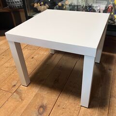 IKEA イケア LACK サイドテーブル 幅55cm（ホワイト）