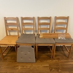 ダイニングテーブル　ダイニングチェアの画像