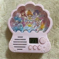 プリキュア  くるるんぬいぐるみポーチ　目覚まし時計の画像