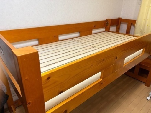 内容付け足しています。ベッド＋デスク＋シェルフ