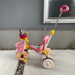 三輪車 ミッキー 自転車の中古が安い！激安で譲ります・無料で