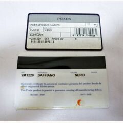 プラダ　メンズ 二つ折り長財布　レザー　PORTAFOGLIO LAMPO　2M1220　NERO　ラウンドファスナー　ウォレット　カード入れ　PRADAの画像